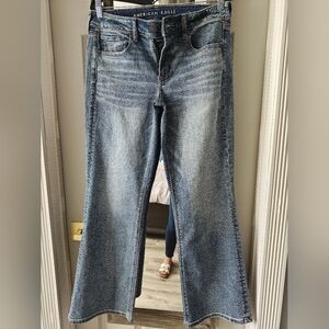 American Eagle Outfitters Light Blue Flare Jeans